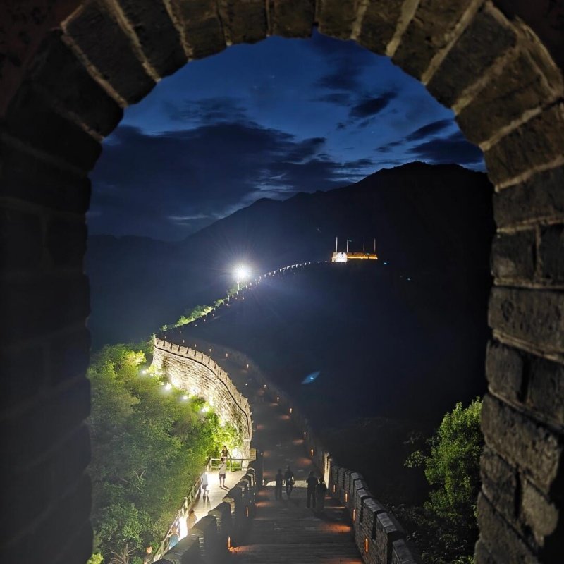 夜游慕田峪